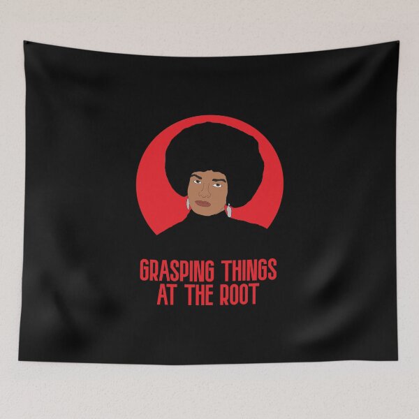 Item preview, Angela Davis "Radical" Quote designed and sold by RevolutionInPaint.