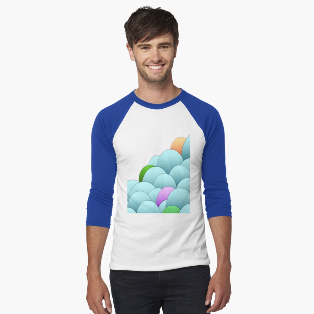 Item preview, Baseball ¾ Sleeve T-Shirt designed and sold by vkdezine.
