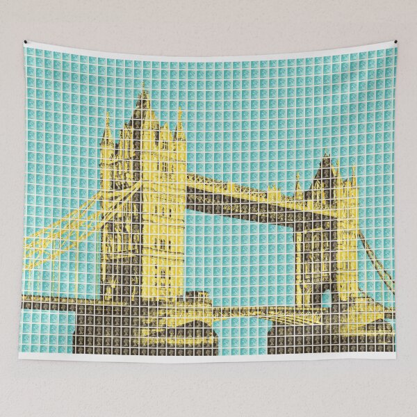 Item preview, Tower Bridge - Light Blue designed and sold by Gary Hogben.