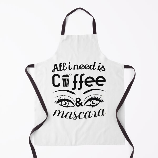 Item preview, All i Need is Coffee and Mascara, Coffee, Mascara, Coffee Love designed and sold by graphic-genie.