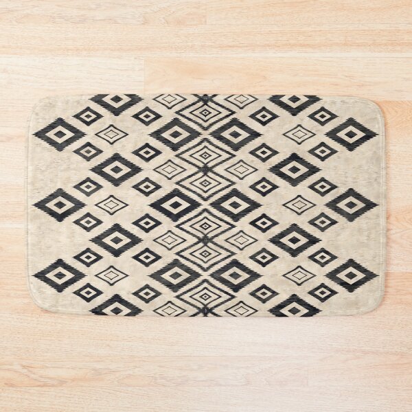 Item preview, Neutral Black  Boho Folk Pattern designed and sold by Octavia Soldani.