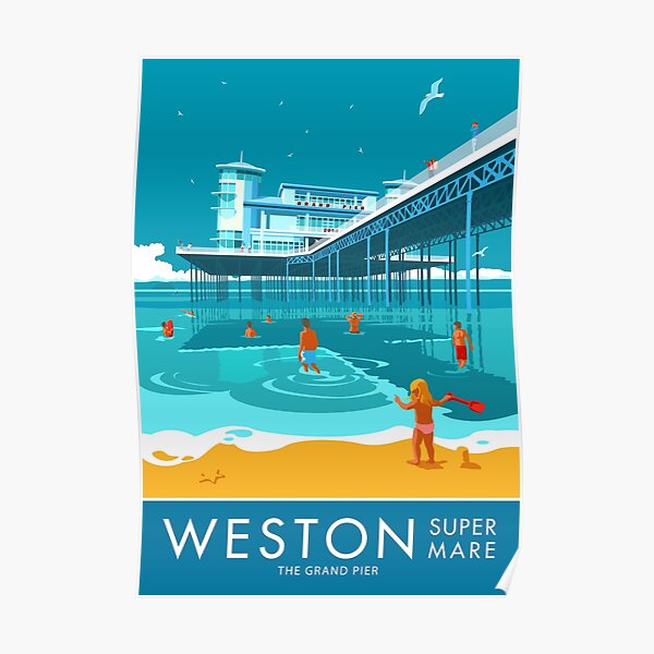 Weston super Mare, Grand Pier Poster