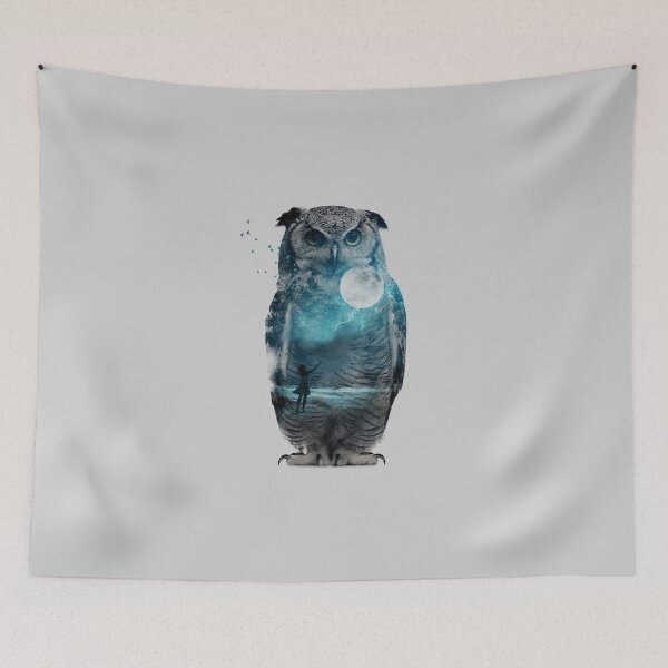 Item preview, OWL / MOON BALLOON designed and sold by Sokol Selmani.