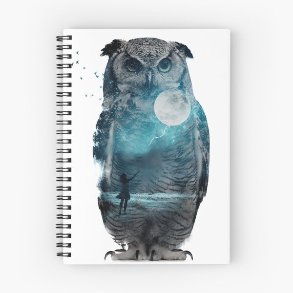 Item preview, OWL / MOON BALLOON designed and sold by Sokol Selmani.