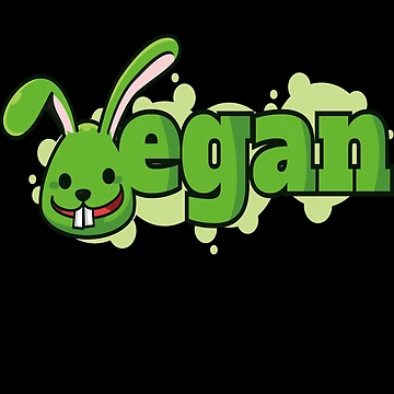 Artwork thumbnail, Vegan Rabbit Rabbit Animal Bunny by MooonTees