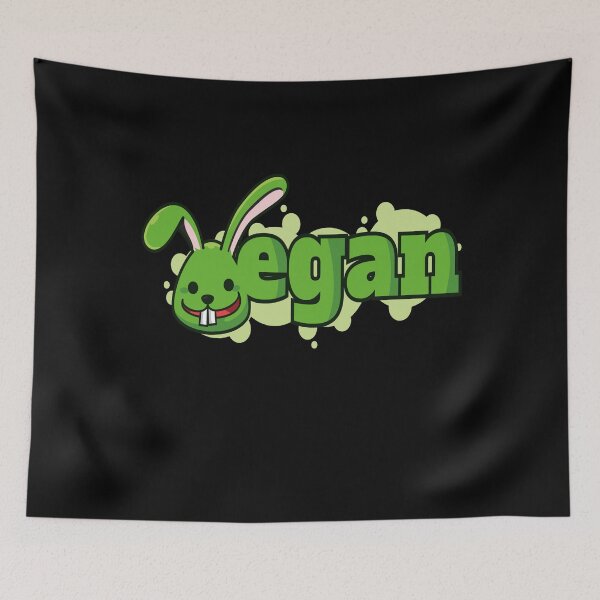 Item preview, Vegan Rabbit Rabbit Animal Bunny designed and sold by MooonTees.