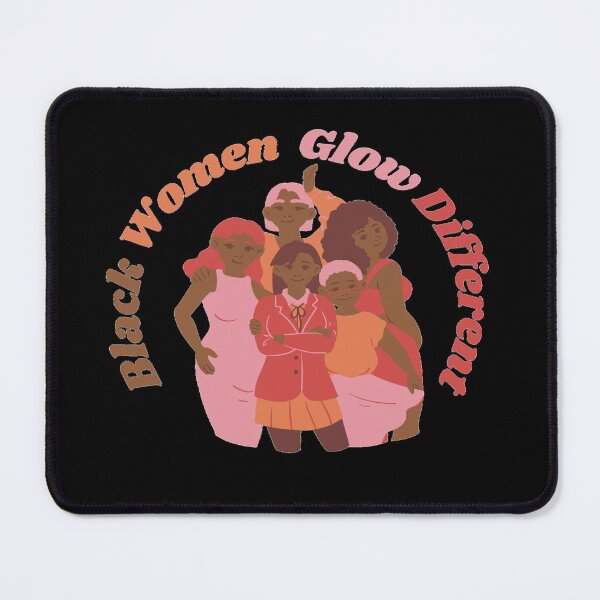 Item preview,  Black Women Glow Different designed and sold by Creatoe.