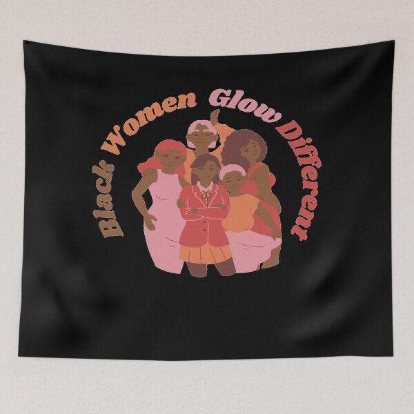 Item preview,  Black Women Glow Different designed and sold by Creatoe.