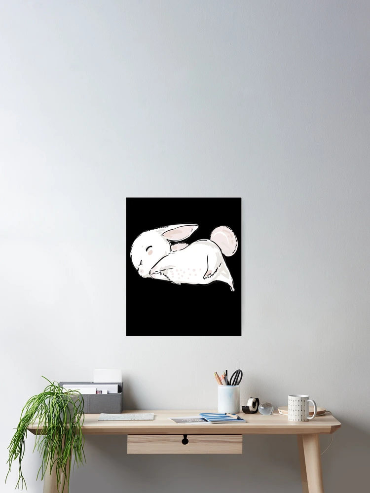 Thumbnail 2 of 3, Poster, Cute Rabbit Rabbit Animal Bunny Easter designed and sold by MooonTees.