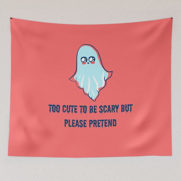 Item preview, Cute Halloween ghost. Too cute to be scary but please pretend designed and sold by SalxSal.