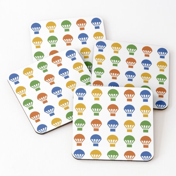 Item preview, Colour Parachutes (Pattern) designed and sold by PSheekey.
