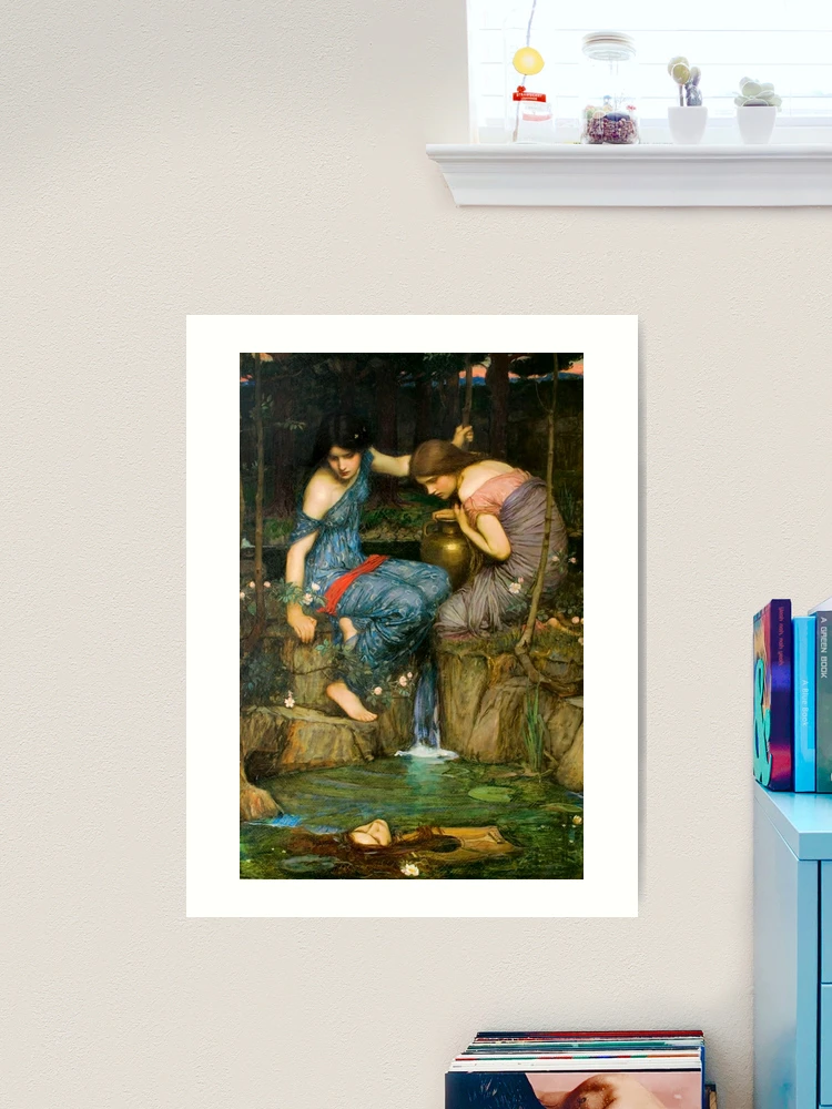 John William Waterhouse - Nymphs Finding The Head of Orpheus