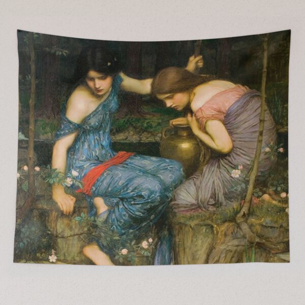 Item preview, John William Waterhouse - Nymphs Finding The Head of Orpheus designed and sold by Vivanne-art.