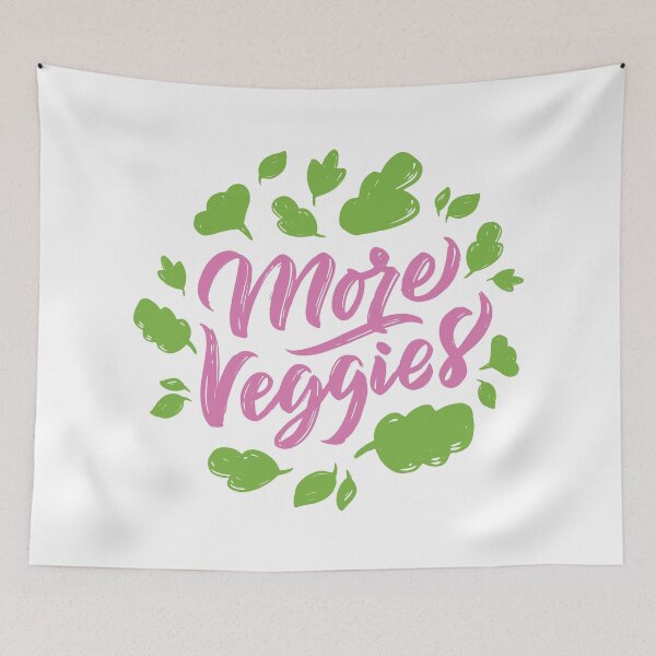 Item preview, More Veggies Herbal designed and sold by bumperapparels.