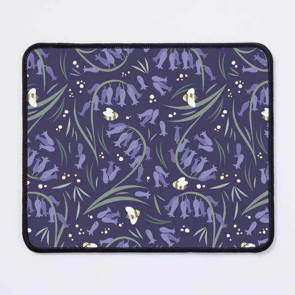 Item preview, Bluebells and bumblebees - Violet designed and sold by elle berry.