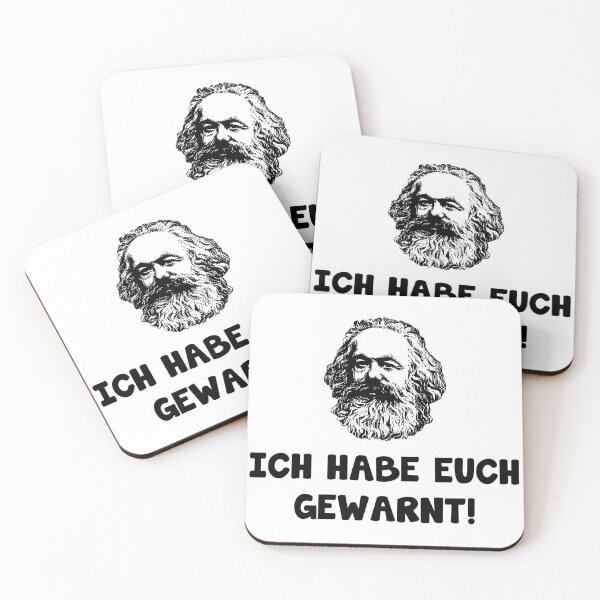 Item preview, Karl Marx warned against capitalism anti designed and sold by Onorato Bellgardt.