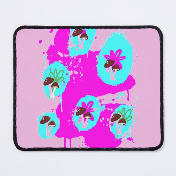 Item preview, Fun Colorful Mushroom Psychedelic Abstract Art Design, graphic psychedelic abstract art, trippy graphic psychedelic arte abstracto designed and sold by Adri Barnard.