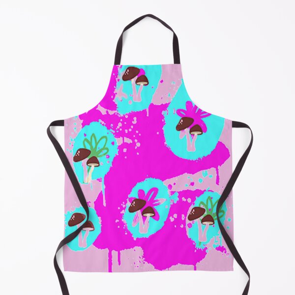 Item preview, Fun Colorful Mushroom Psychedelic Abstract Art Design, graphic psychedelic abstract art, trippy graphic psychedelic arte abstracto designed and sold by Adri Barnard.