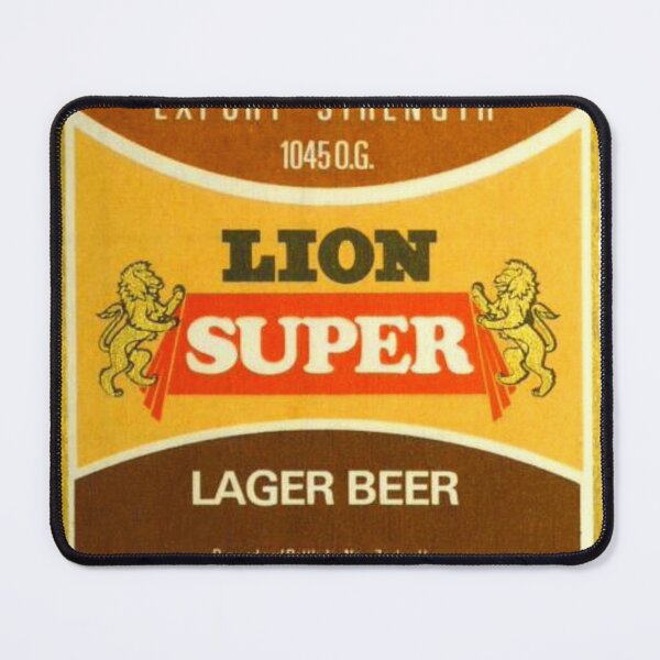 Item preview, Lion Super Lager Coaster designed and sold by tttrickyyy.