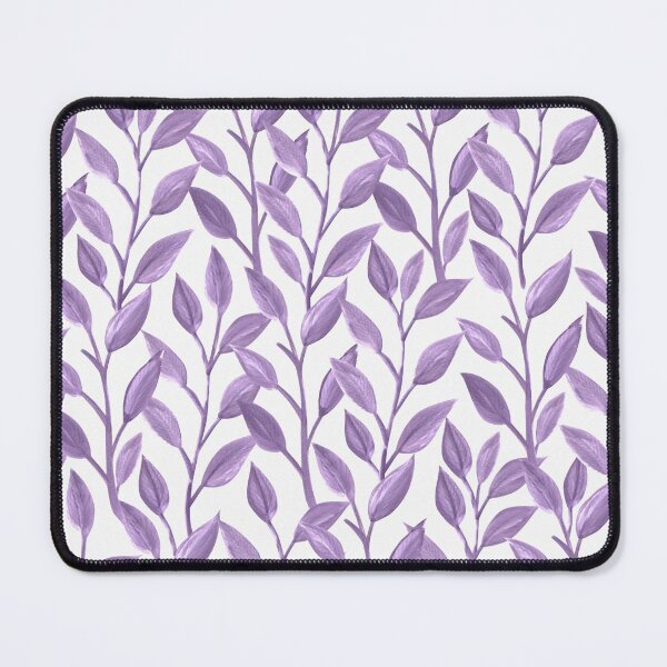 Item preview, Paper Leaves Purple Pattern designed and sold by Rabab-Design.