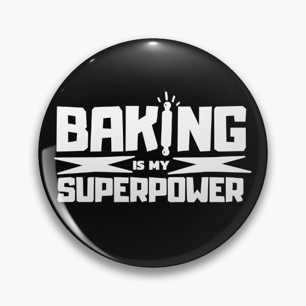 Artikelvorschau, Backen ist mein Supermacht-Shirt, lustiges Backen-Shirt entworfen und verkauft von SoonSeen.