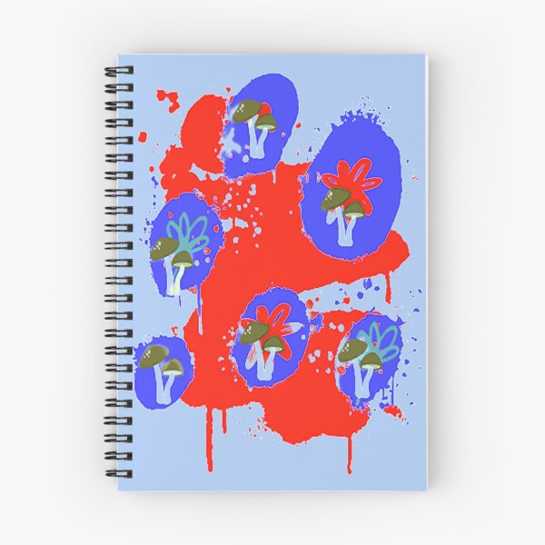 Item preview, Fun Colorful Mushroom Psychedelic Abstract Art Design, nr 2,graphic psychedelic abstract art, trippy graphic psychedelic arte abstracto designed and sold by Adri Barnard.