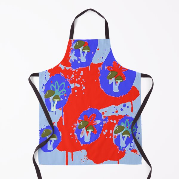 Item preview, Fun Colorful Mushroom Psychedelic Abstract Art Design, nr 2,graphic psychedelic abstract art, trippy graphic psychedelic arte abstracto designed and sold by Adri Barnard.