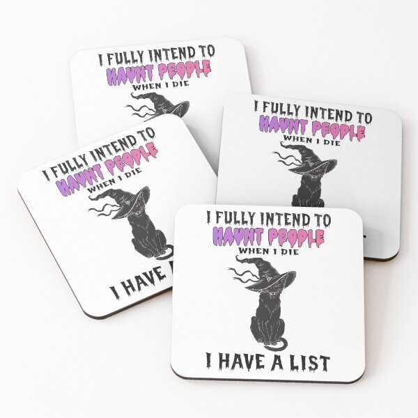 Item preview, I Fully Intend To Haunt People When I Die designed and sold by johnking2808.