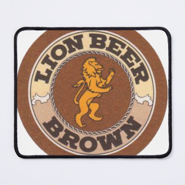 Item preview, Lion Brown Beer Coaster designed and sold by tttrickyyy.