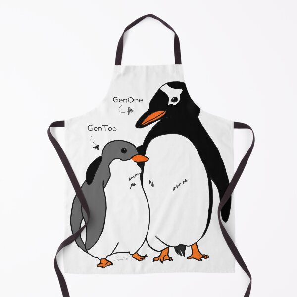 Item preview, GenOne, GenToo designed and sold by Sophie Draws Penguins.