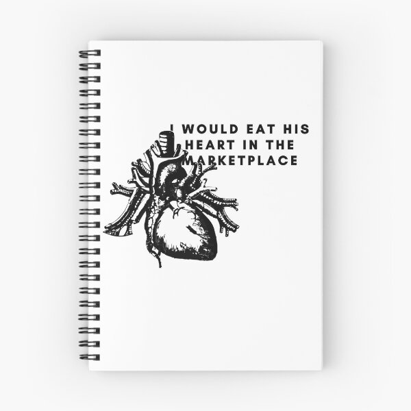 Item preview, I Would Eat His Heart in the Market Place | Beatrice Quote Shakespeare designed and sold by AthenianGarb.