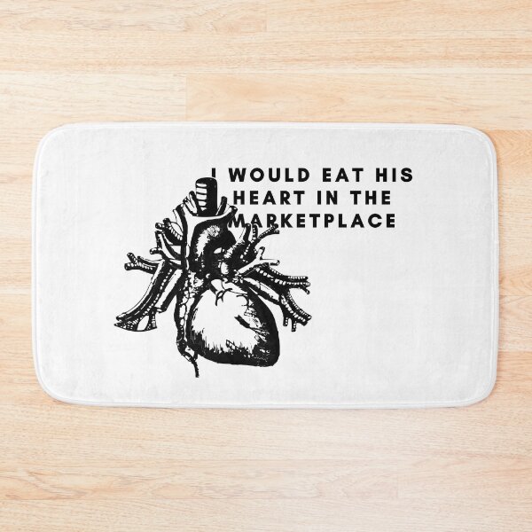 Item preview, I Would Eat His Heart in the Market Place | Beatrice Quote Shakespeare designed and sold by AthenianGarb.