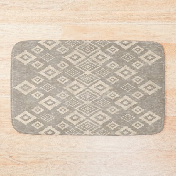 Item preview, Neutral Grey Boho Folk Pattern designed and sold by Octavia Soldani.