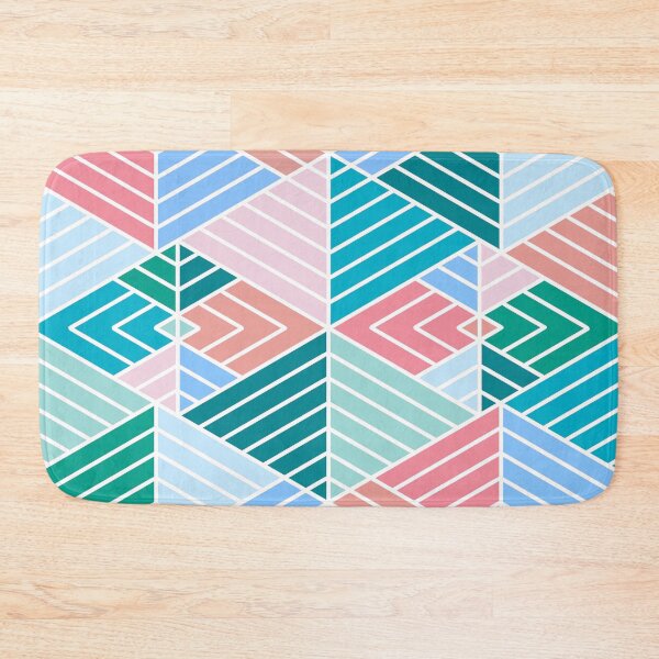 Item preview, Bright Pastel Symmetrical Triangle Design designed and sold by bubblyshades.
