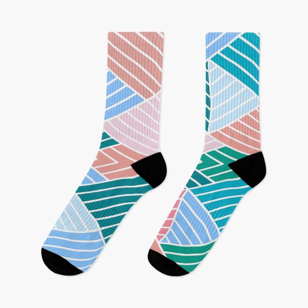 Item preview, Bright Pastel Symmetrical Triangle Design designed and sold by bubblyshades.