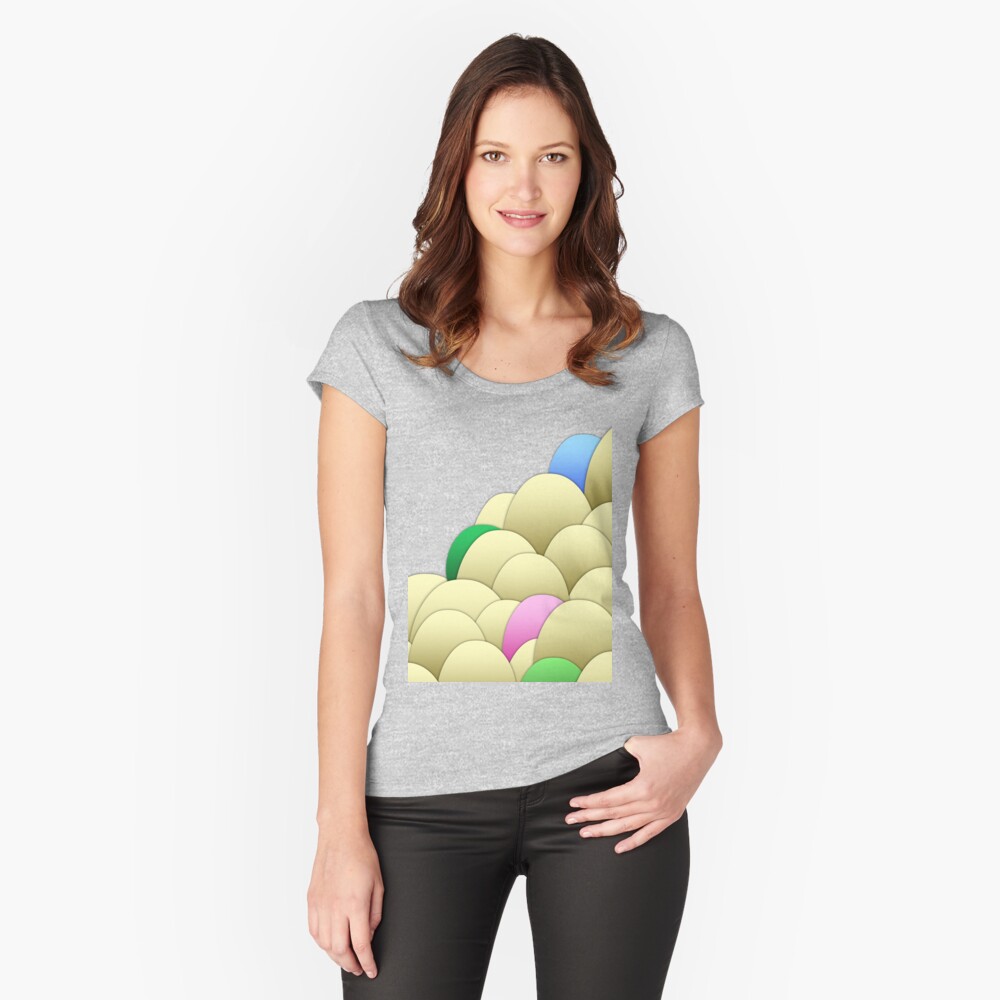 Item preview, Fitted Scoop T-Shirt designed and sold by vkdezine.