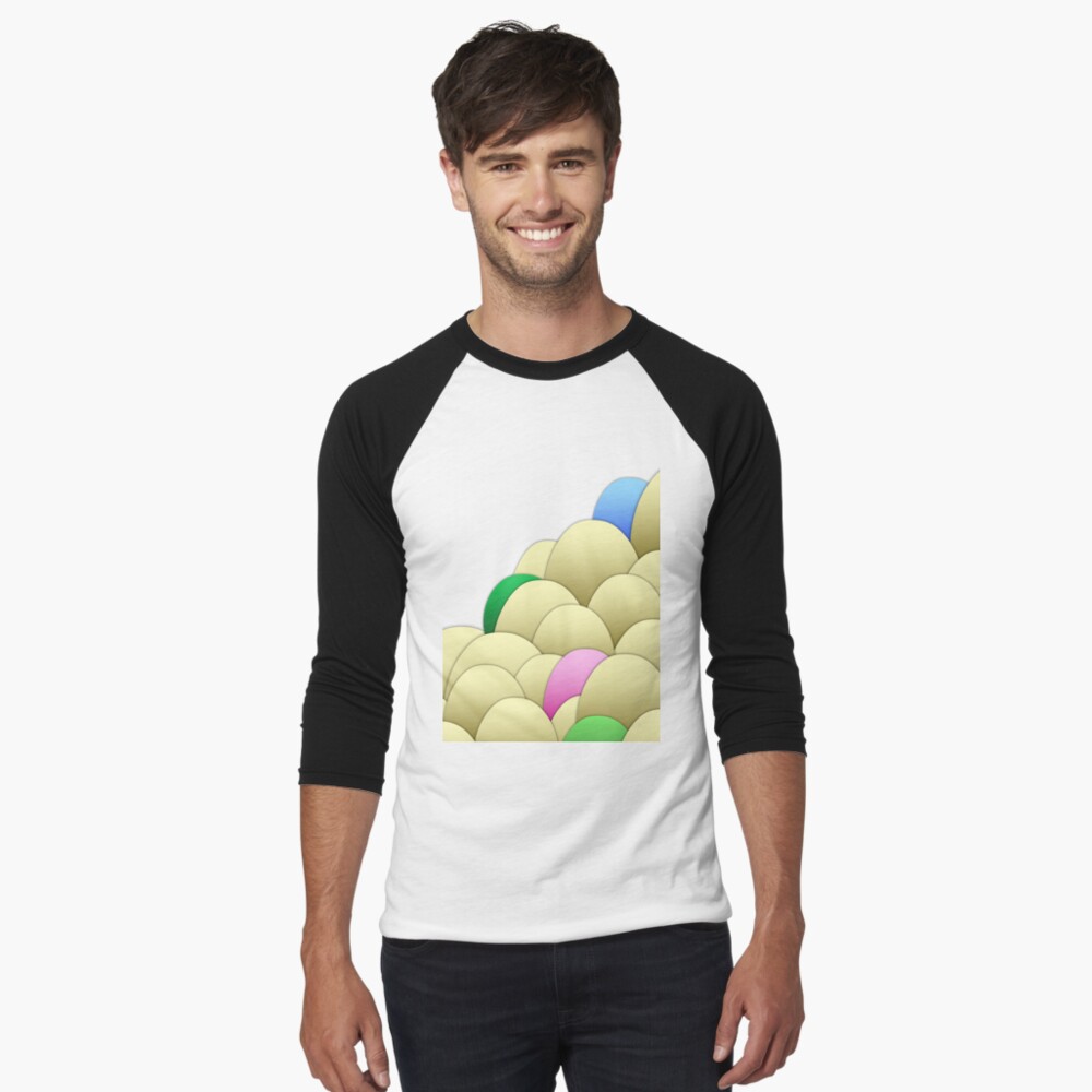 Item preview, Baseball ¾ Sleeve T-Shirt designed and sold by vkdezine.