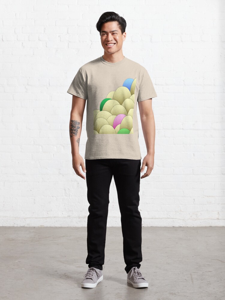 Alternate view of Chicken Eggs - Natural Classic T-Shirt