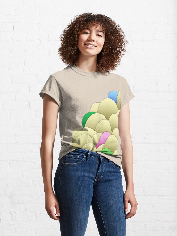 Alternate view of Chicken Eggs - Natural Classic T-Shirt
