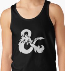 DND White Logo Tank Top