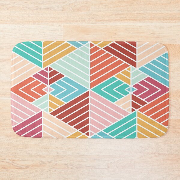 Item preview, Bright Pastel Symmetrical Triangle Design designed and sold by bubblyshades.