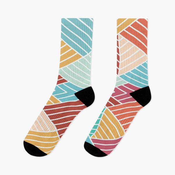 Item preview, Bright Pastel Symmetrical Triangle Design designed and sold by bubblyshades.