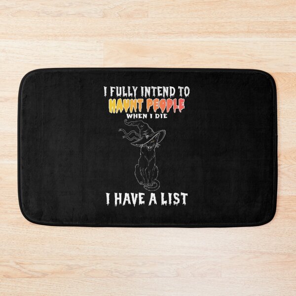 Item preview, Funny Cat I Fully Intend To Haunt People When I Die designed and sold by johnking2808.