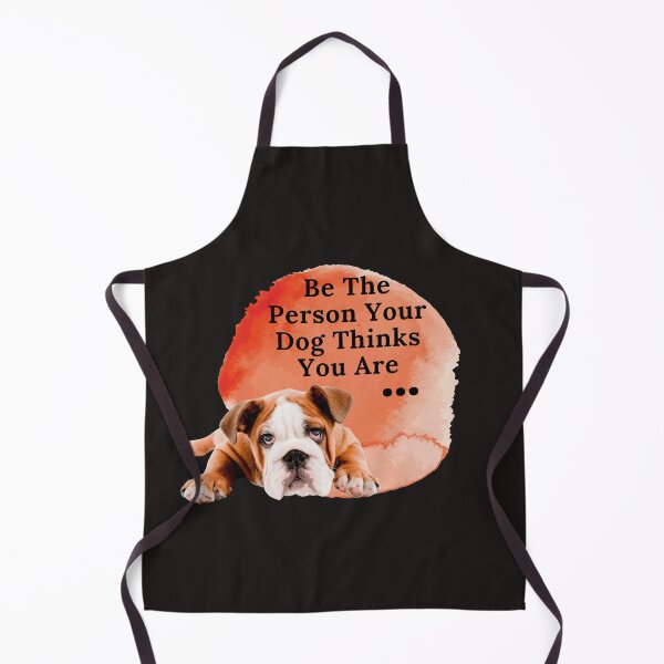 Item preview, Be the person your dog thinks you are t-shirt. designed and sold by Cheeky Popp.
