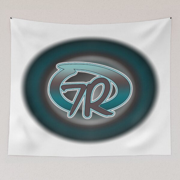 Item preview, Aqua & Brownish Oval Logo designed and sold by 7Rock.