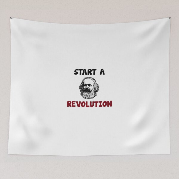 Item preview, Karl Marx Revolution saying designed and sold by Onorato Bellgardt.