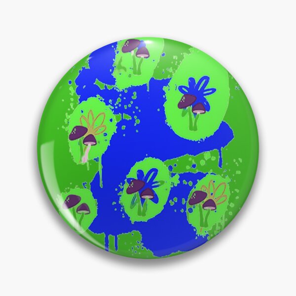 Item preview, Fun Colorful Mushroom Psychedelic Abstract Art Design, nr 4,graphic psychedelic abstract art, trippy graphic psychedelic arte abstracto designed and sold by Adri Barnard.