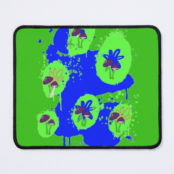 Item preview, Fun Colorful Mushroom Psychedelic Abstract Art Design, nr 4,graphic psychedelic abstract art, trippy graphic psychedelic arte abstracto designed and sold by Adri Barnard.