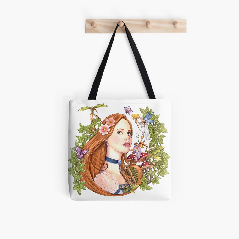 Vista previa del artículo con la obra «Bolsa estampada de tela», diseñado y vendido por martasarmiento.