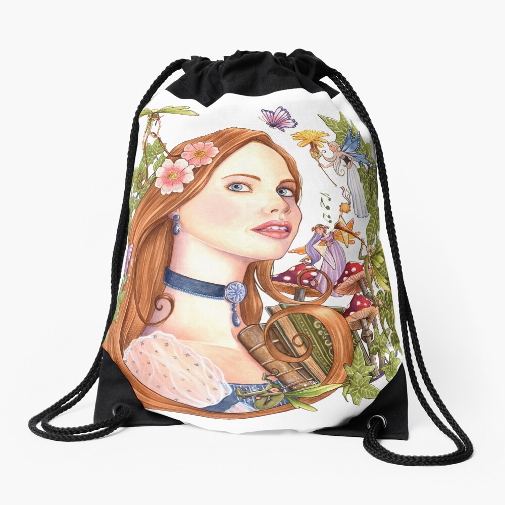 Vista previa del artículo con la obra «Mochila saco», diseñado y vendido por martasarmiento.